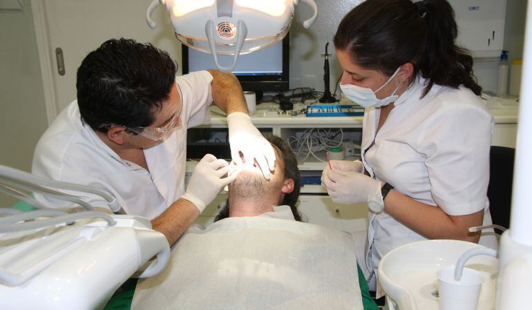 Consulta d'una clínica dental.