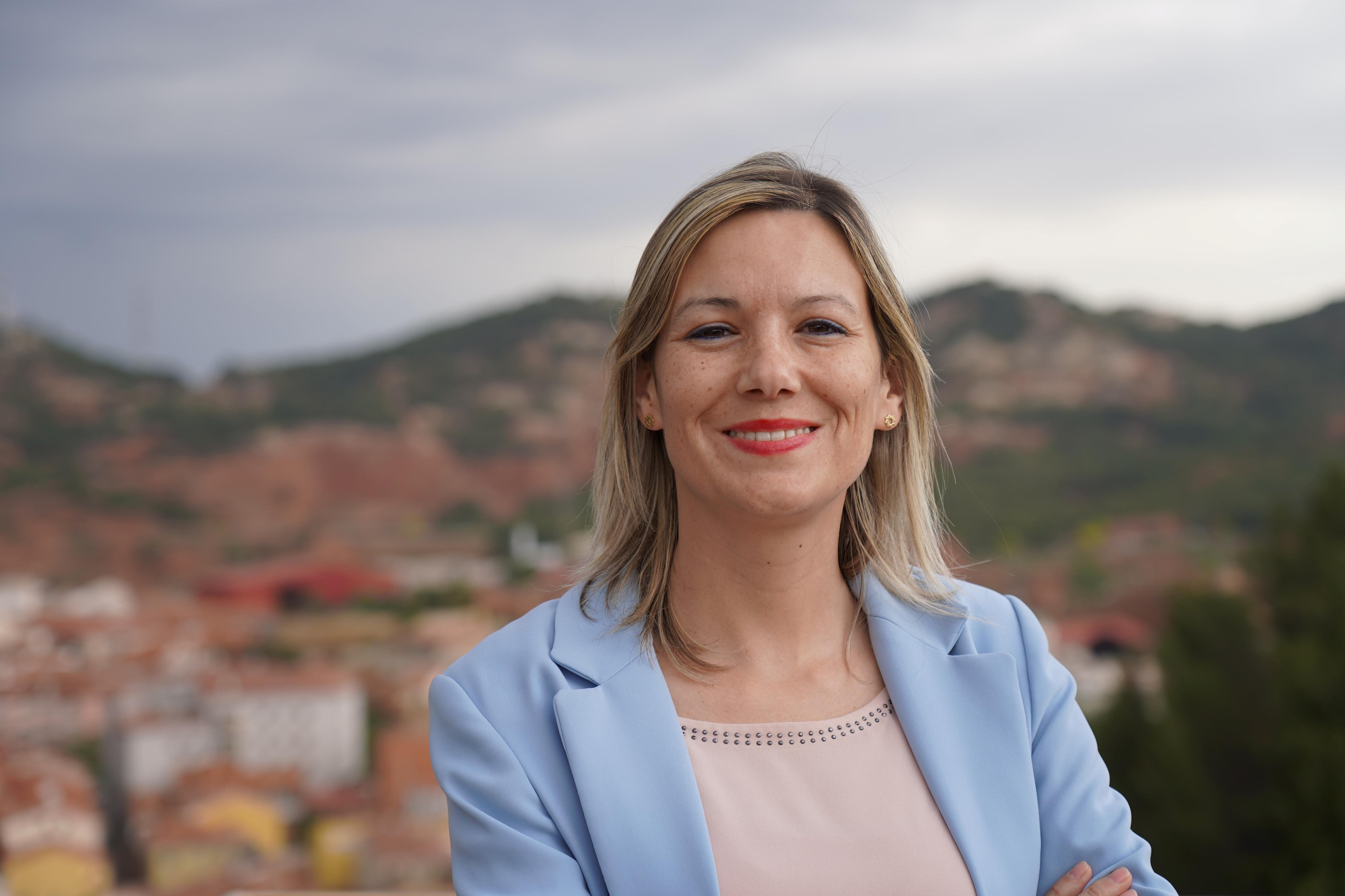 Beatriz Martín, vicepresidenta primera de la Diputación Provincial de Teruel