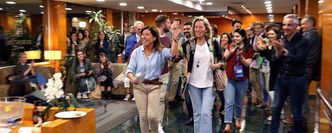 Beatriz Mato y Rosa Gallego tras los resultados del 26M