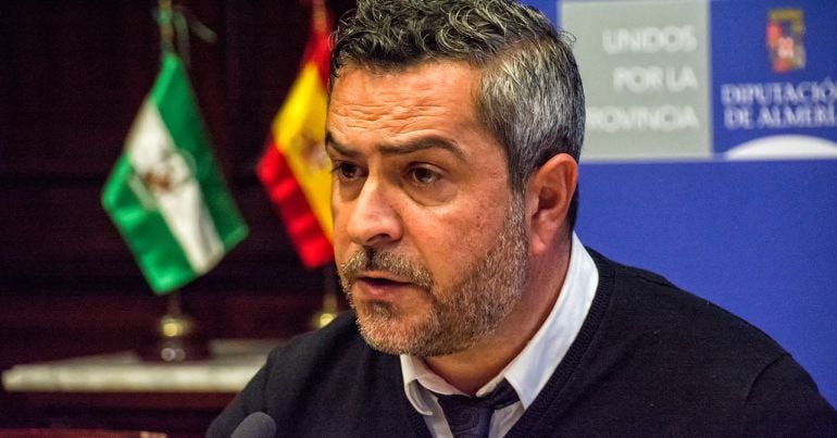 Juan Antonio Lorezo es portavo del PSOE en la Diputación provincial.