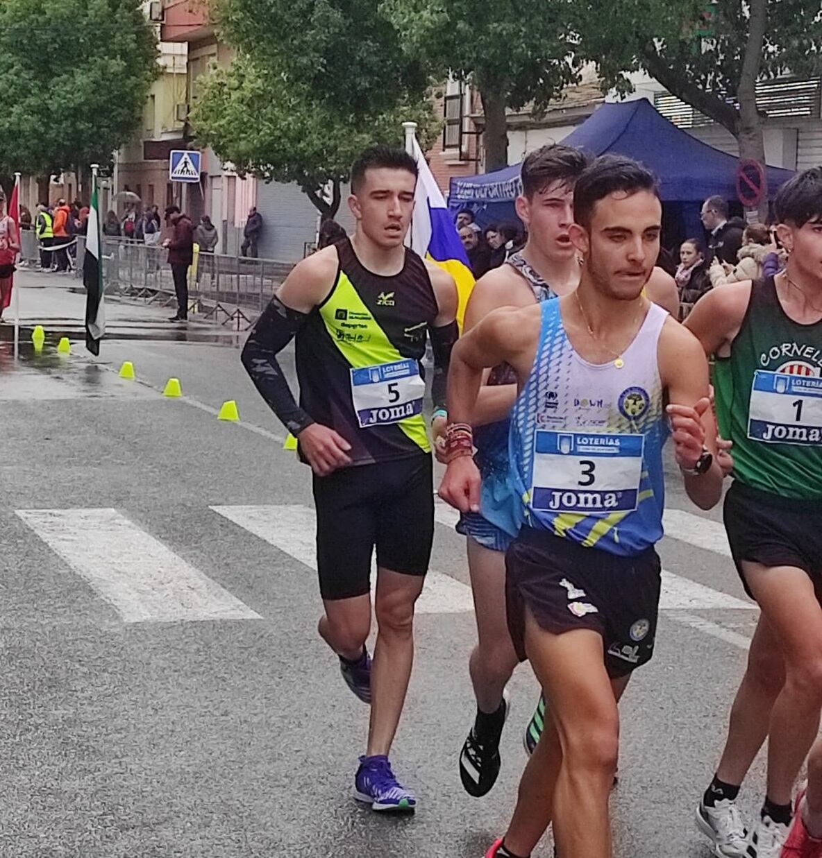 Rodrigo Santa Elena en el Campeonato de España de marcha de invierno