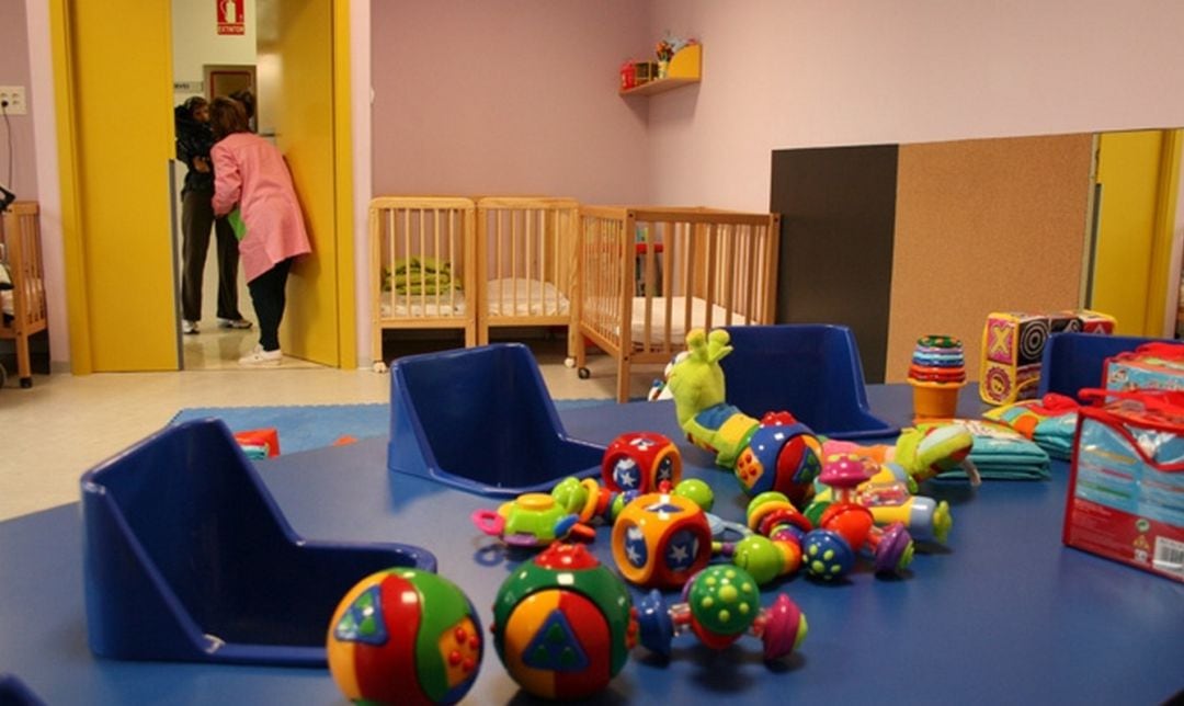 Una de las aulas de Escoletes Infantils de Gandia. 