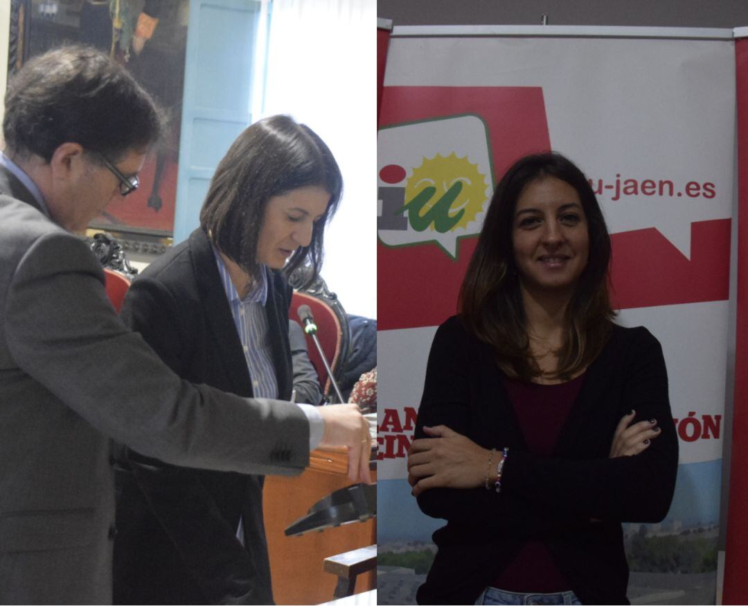 Cristina Montiel y Ana Manuela Jiménez.