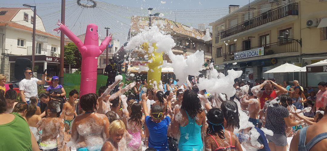 Fiesta de la Espuma en Soto del Real