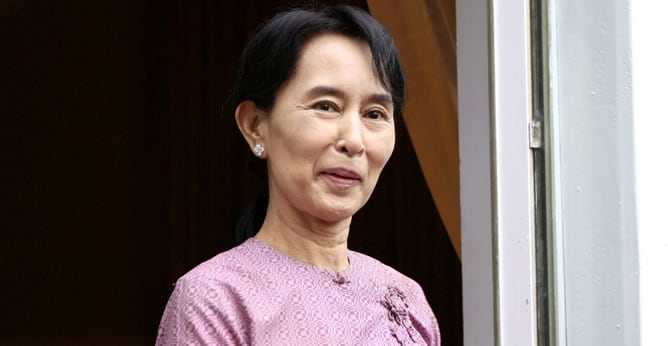 Suu Kyi ha vivido bajo arresto domiciliario durante 15 de los últimos 21 años