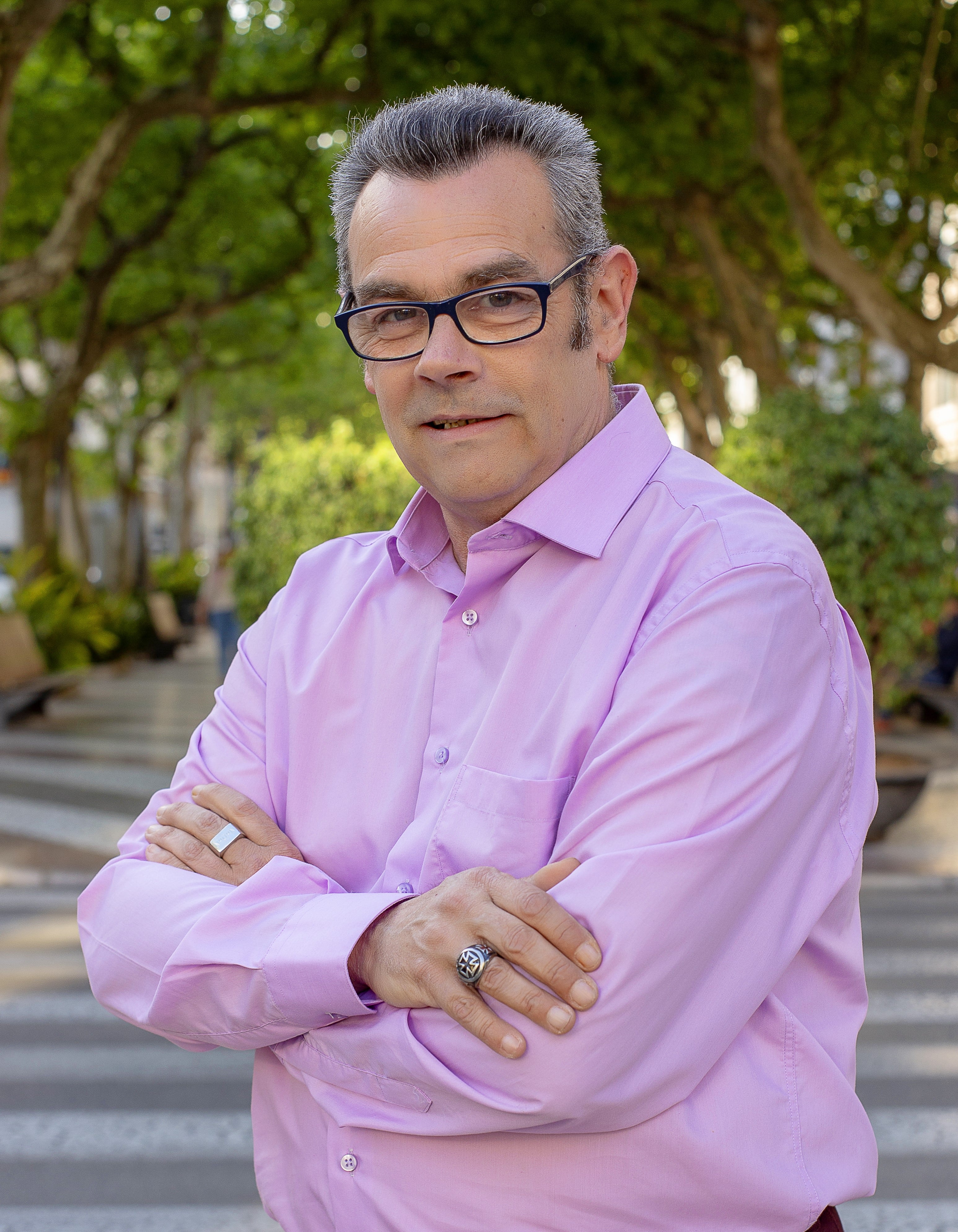 Alejando Alcázar, candidato de Acción Civil Gandia.