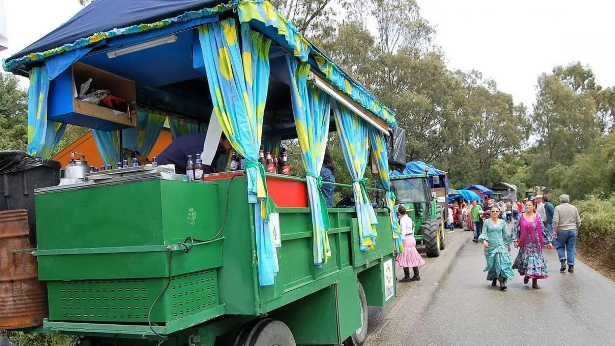 Todo a punto para la Romería de San Isidro en Los Barrios