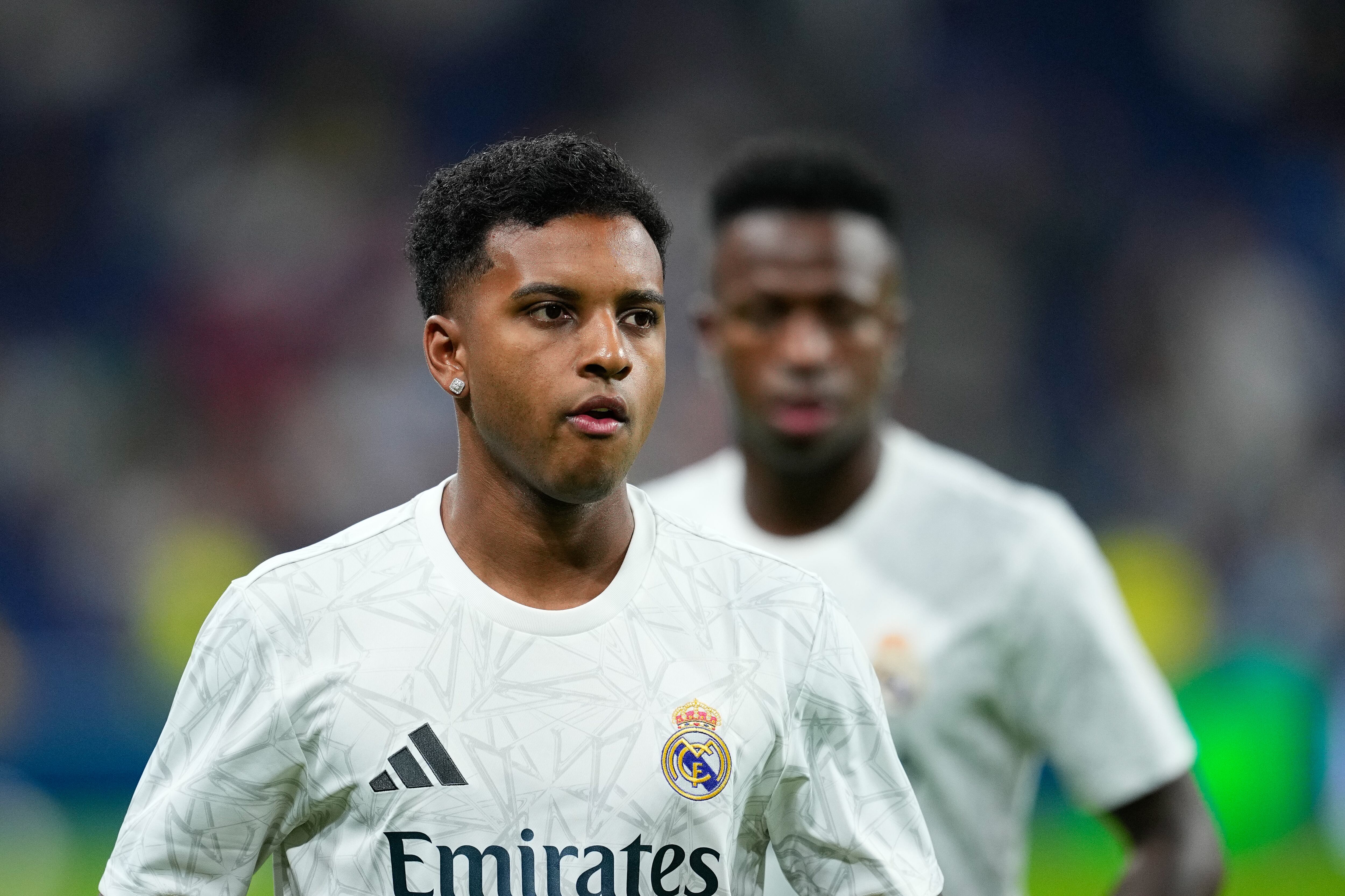 Rodrygo Goes, durante un partido con el Real Madrid