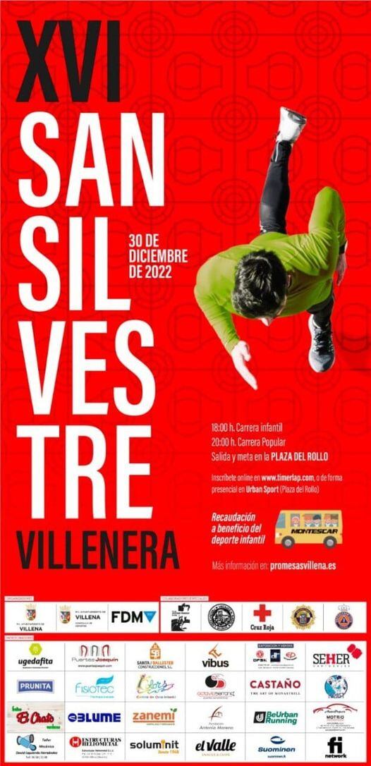 Cartel de la San Silvestre villenera