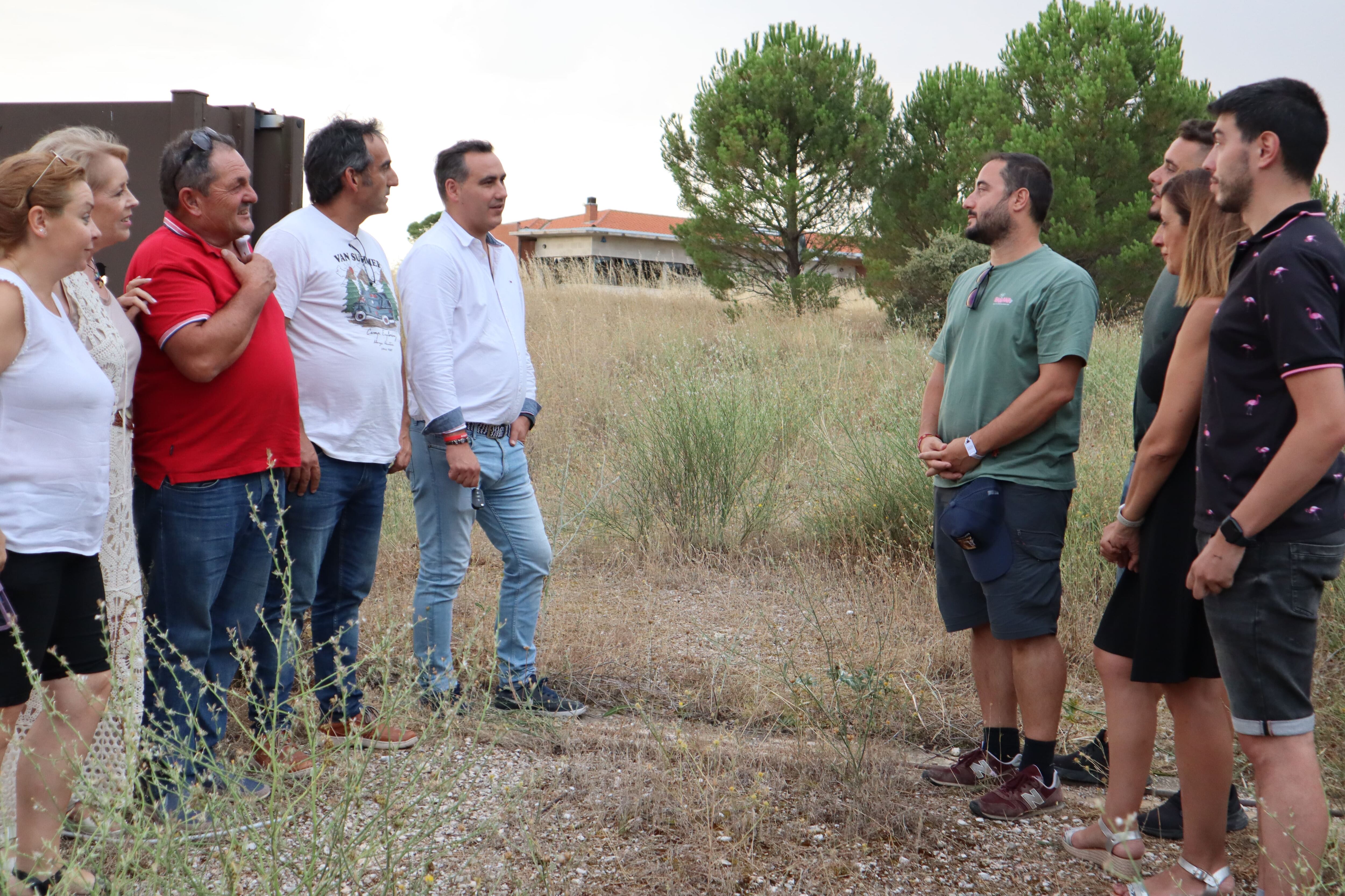 El equipo de gobierno recibió la visita de responsables del PSOE