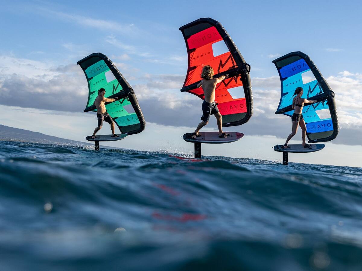 Se espera un viento perfecto para la celebración del Torremolinos Wingfoil en Costa Lago