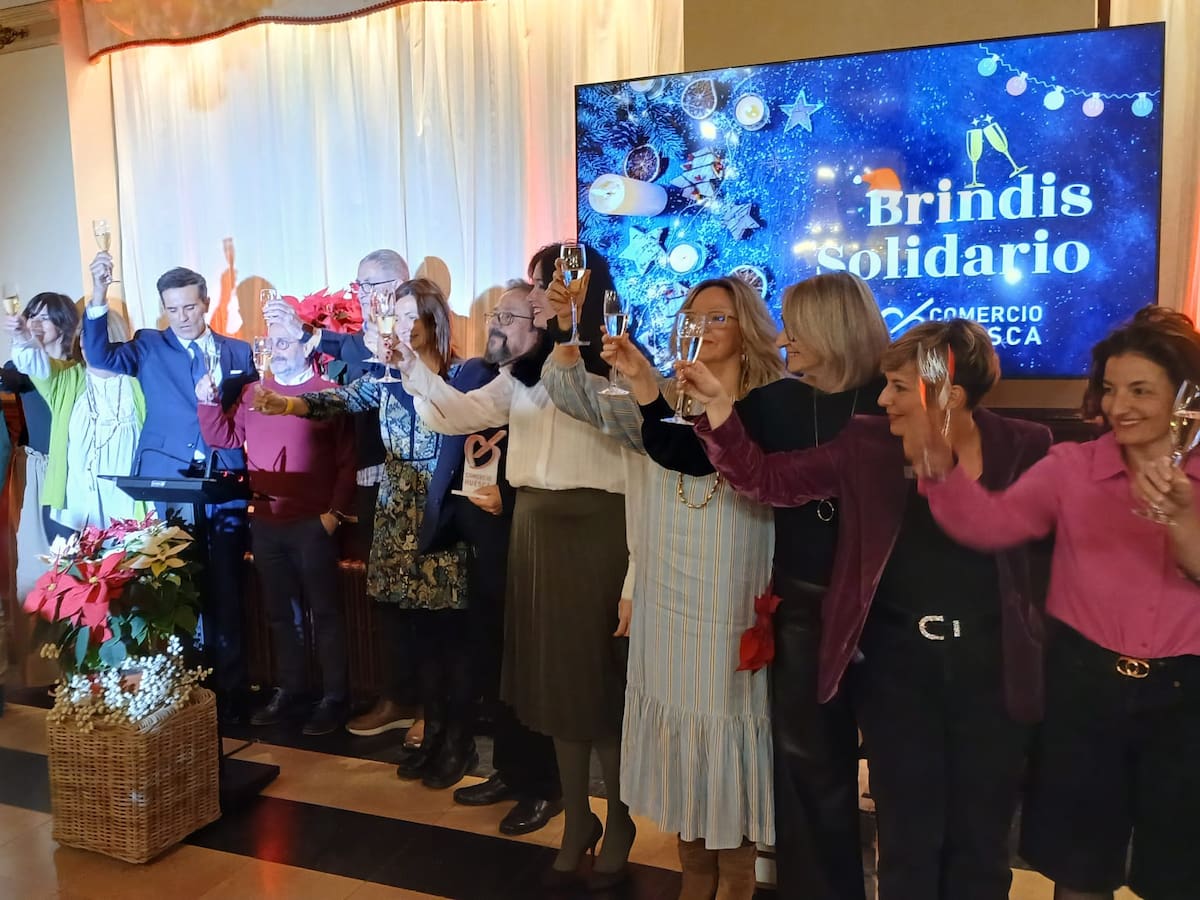 Julio Luzán agradece el "Corazón de ciudad" con el que le distinguen los comerciantes