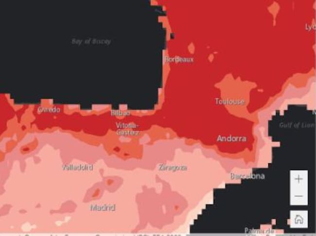 La superficie quemada en Bizkaia se multiplicó por siete el año pasado