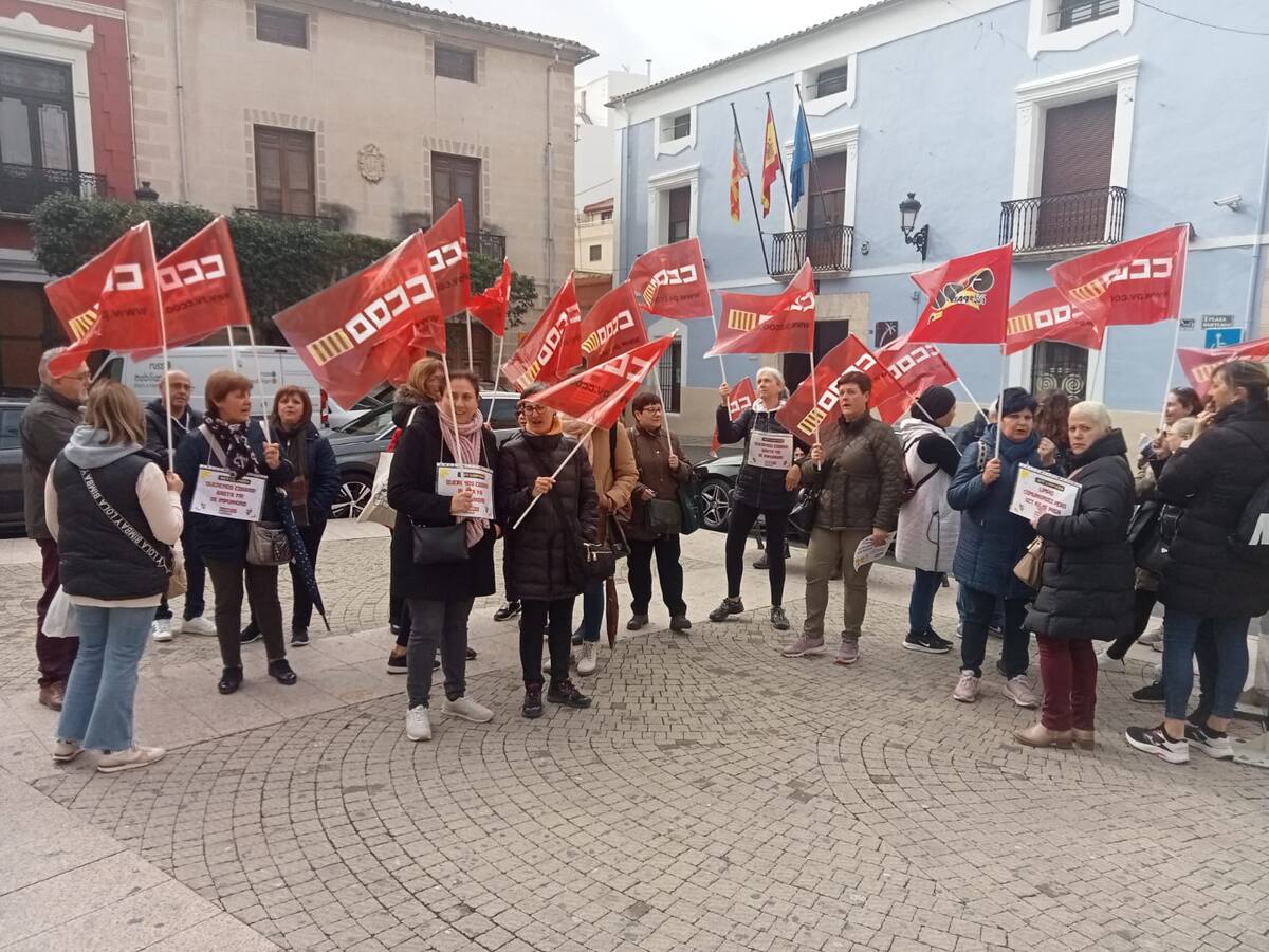 Nueva protesta de las trabajadoras de la antigua Limpiezas Córdoba