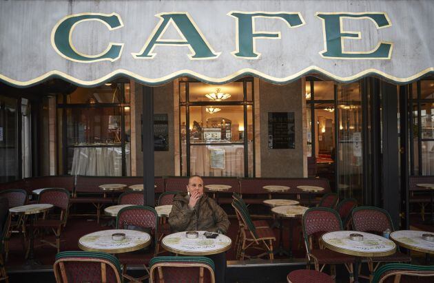 De terraceo en París.