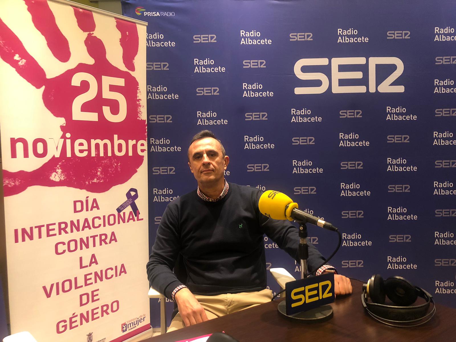 Juan Luis Úbeda, profesional del centro de la Mujer de Albacete