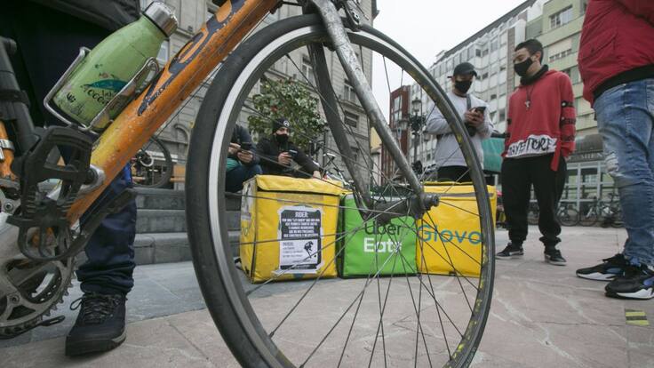 Las condiciones laborales de los 'riders' (12/02/2021)