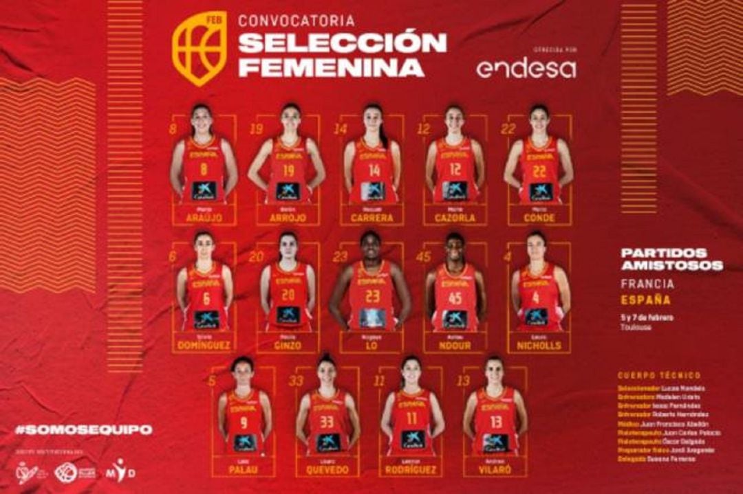 Las ourensanas, Raquel Carrera y Paula Ginzo, convocadas con la Selección Española Absoluta