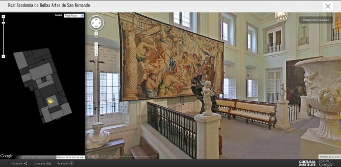 Visita virtual a la Real Academia de Bellas Artes de San Fernando