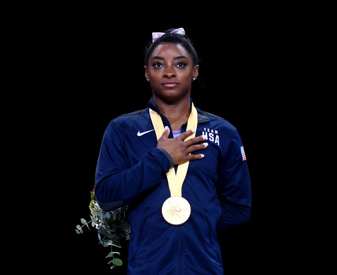 Simone Biles, la gimnasta más laureada de todos los tiempos