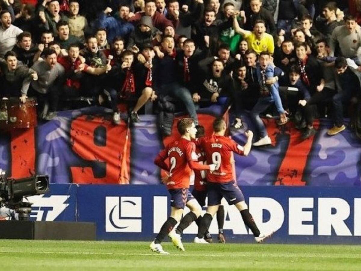 Osasuna líder en solitario