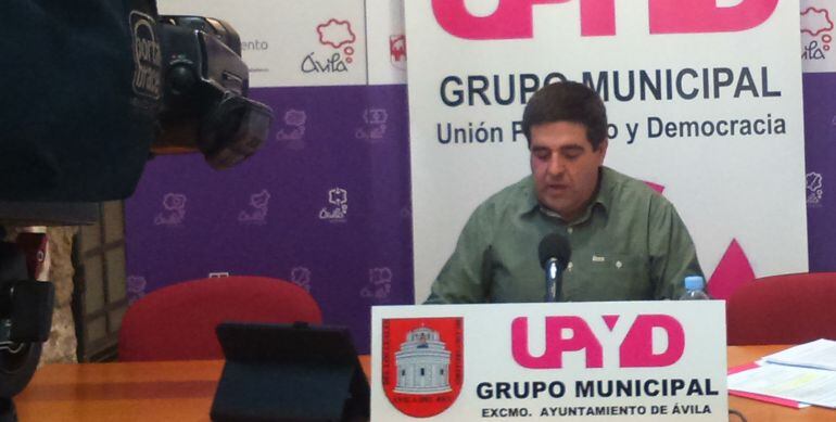 Javier Cerrajero, concejal de UPYD