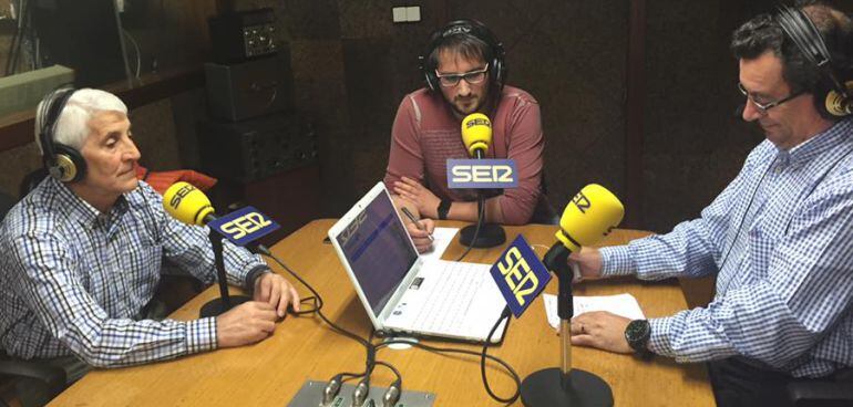 José Pavón, Iago Peleteiro y Pepe González