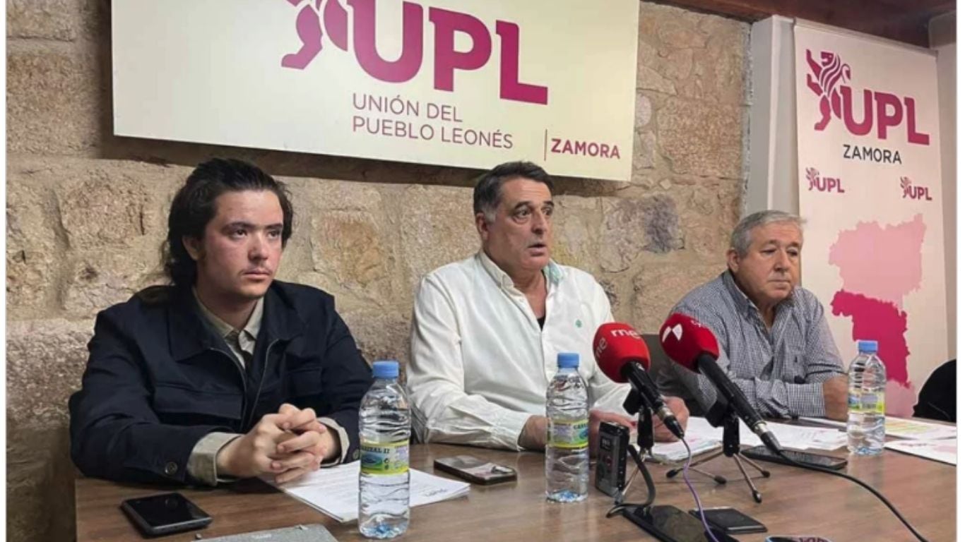 Manuel Herrero durante la rueda de prensa de valoración de la legislatura