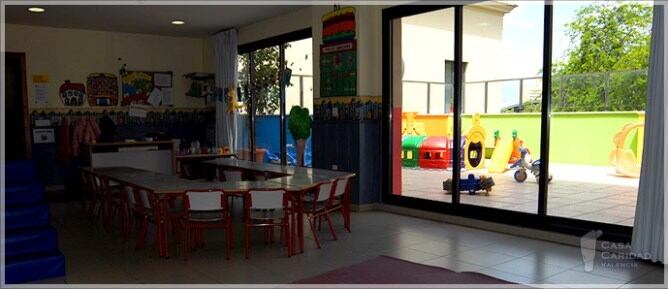 Escuela infantil Casa Caridad en el Paseo de la Petxina