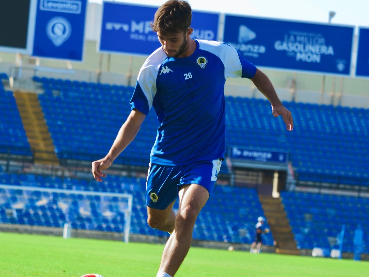 Sergio Gutiérrez "Guti", jugador del Hércules CF
