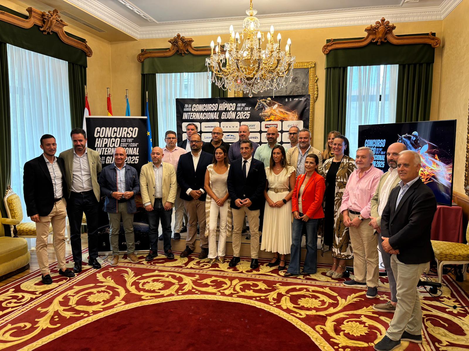 Presentación oficial del 82 Concurso Hípico de Gijón.
