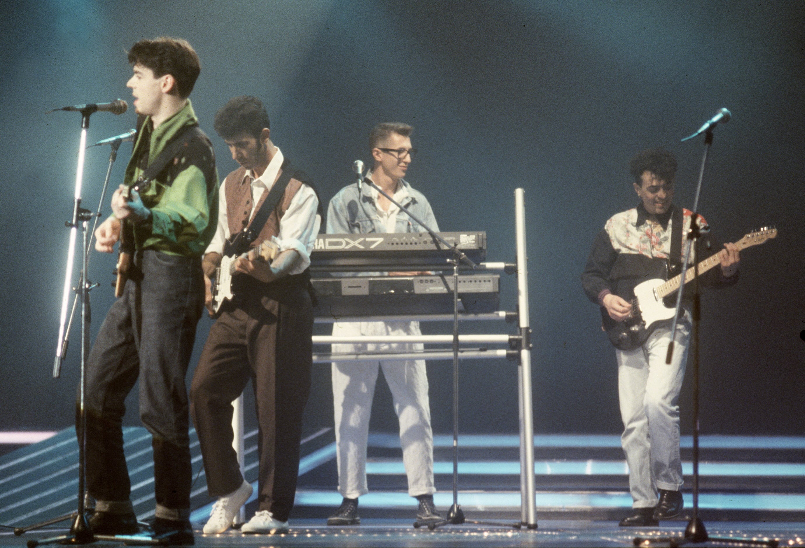 Actuación del grupo de pop &quot;Tam Tam Go&quot;, compuesto por los hermanos Nacho y Javier Campillo, junto a Rafa Callejo.