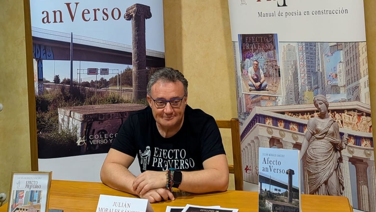 Entrevistamos al poeta y periodista pinteño Julián Morales