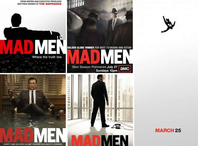 &#039;Mad Men&#039;: cinco carteles y múltiples incógnitas