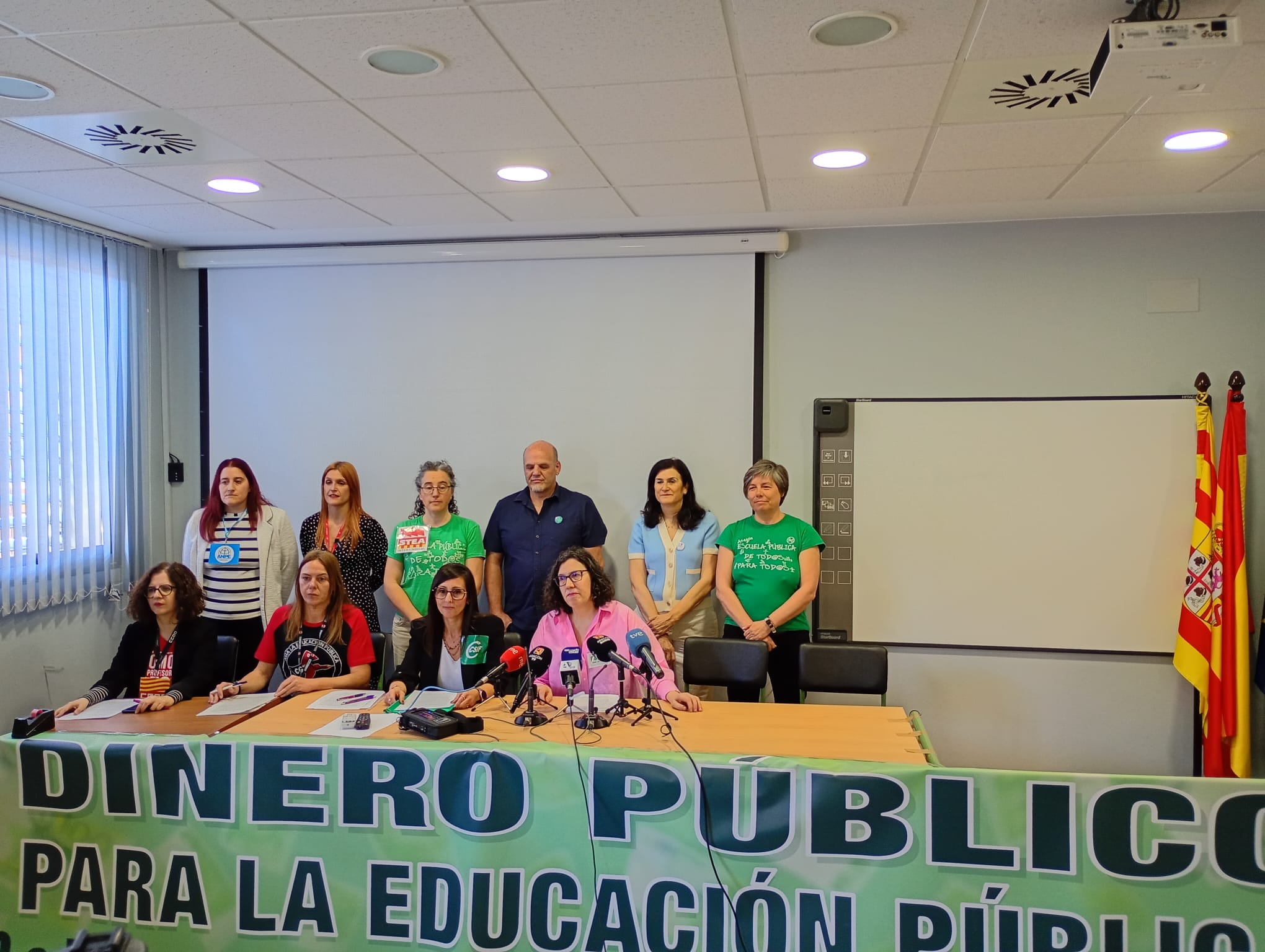 Huelga educativa en Aragón contra los conciertos de Bachillerato