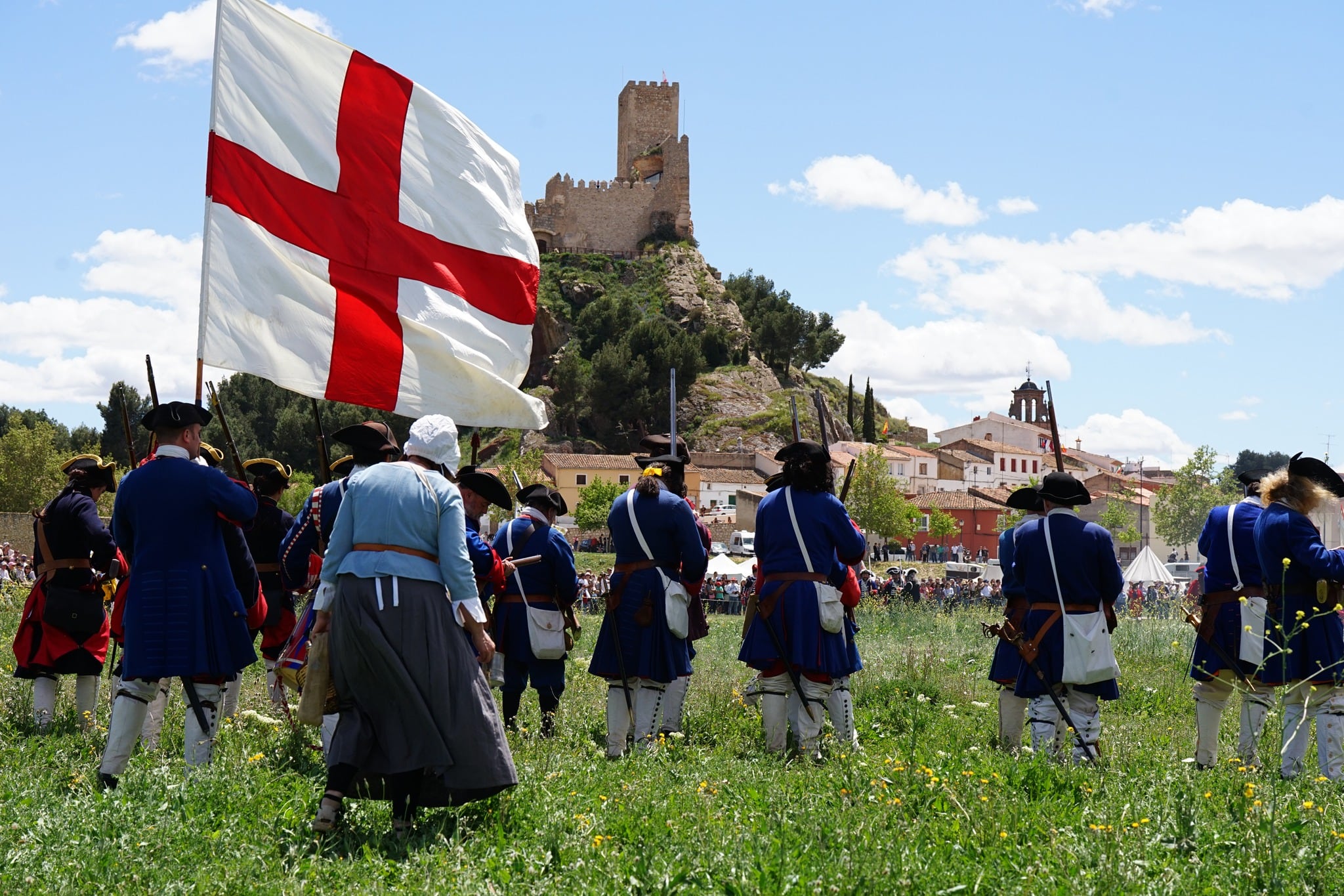 Recreación de la batalla de Almansa