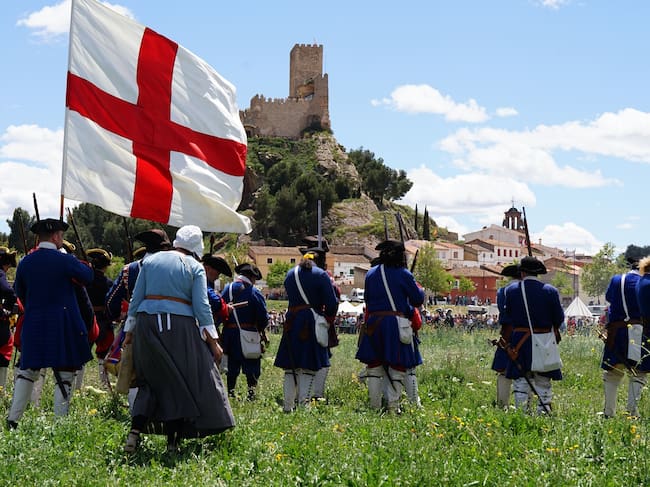 Recreación de la batalla de Almansa