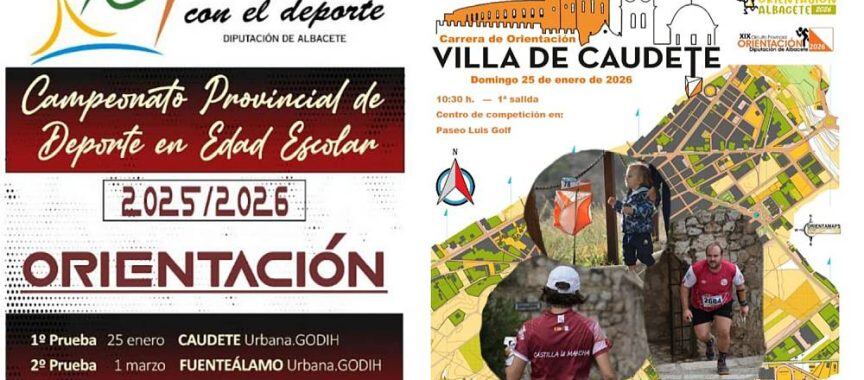 Carrera de orientación en Caudete