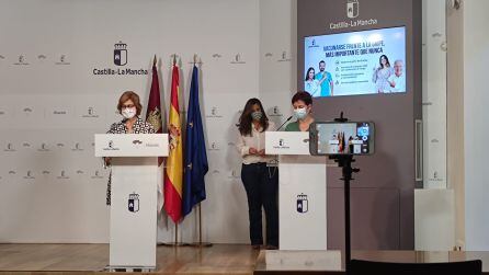 Rueda de prensa sobre el inicio de la campaña de vacunación