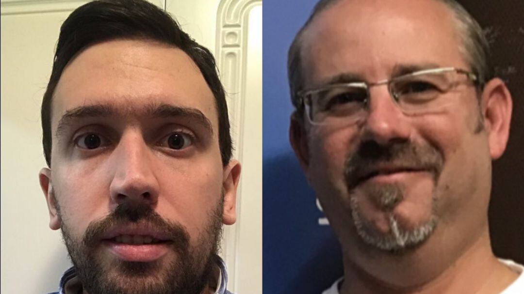 Chema de Lucas e Ismael Mínguez