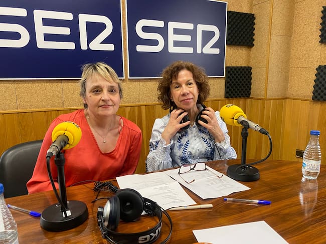 Las responsables del Centro de Estudios Gaus, Mari Carmen Ruiz y Mari Luz Gamboa.