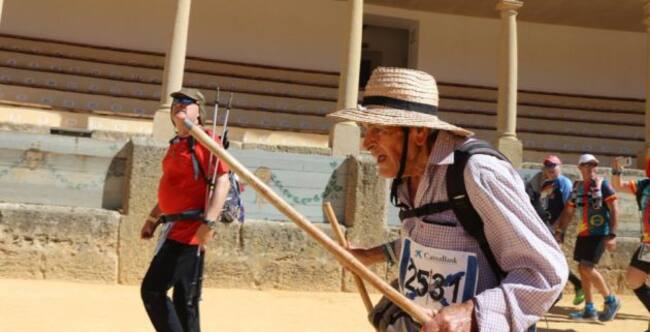 Súper Paco en una reciente imagen en Ronda (Málaga)