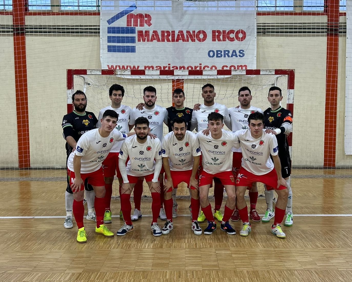 Equipo que disputó el encuentro frente a Cuéllar