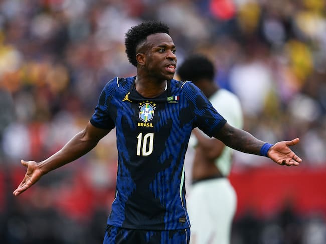 Vinicius Júnior, omnipresente en la Brasil de Ancelotti