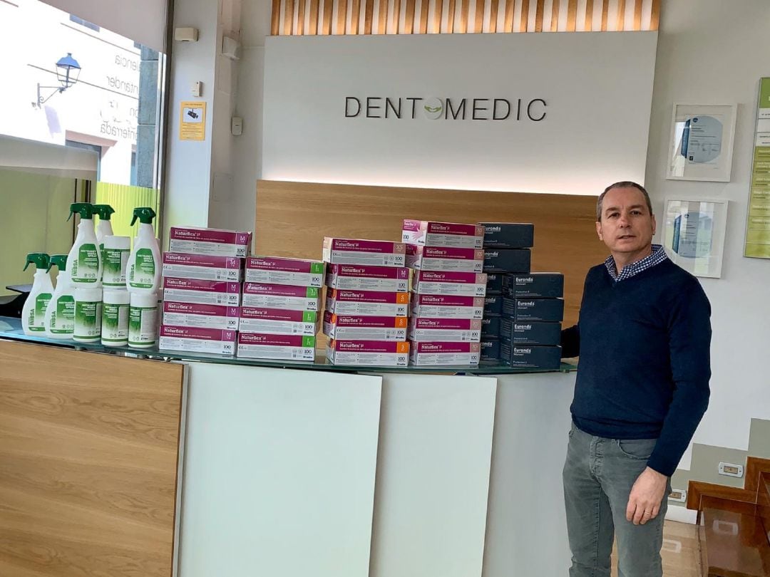 Ignacio Díaz Menéndez, gerente de Dentomedic Palencia