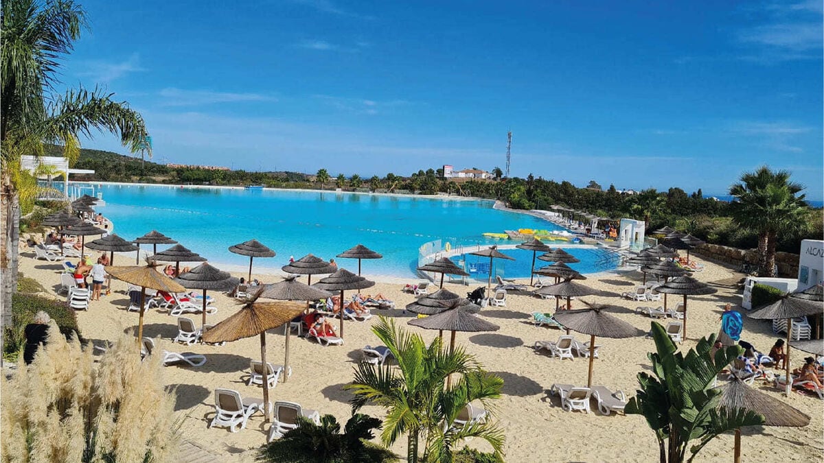 Vista general de Alcazaba Lagoon