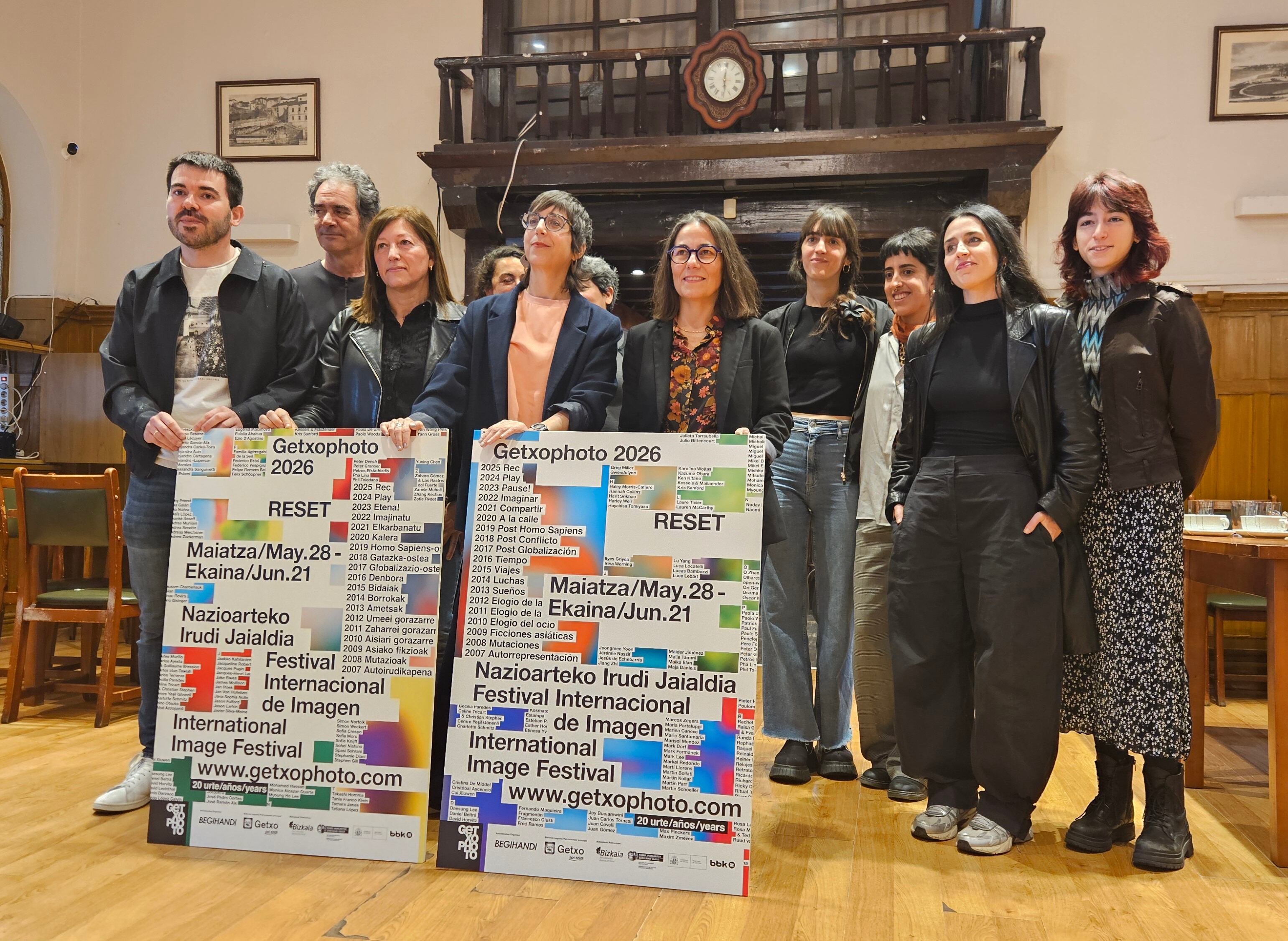 Presentación del cartel de Getxophoto 2026