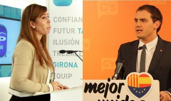 Alicia Sánchez-Camacho i Albert Rivera