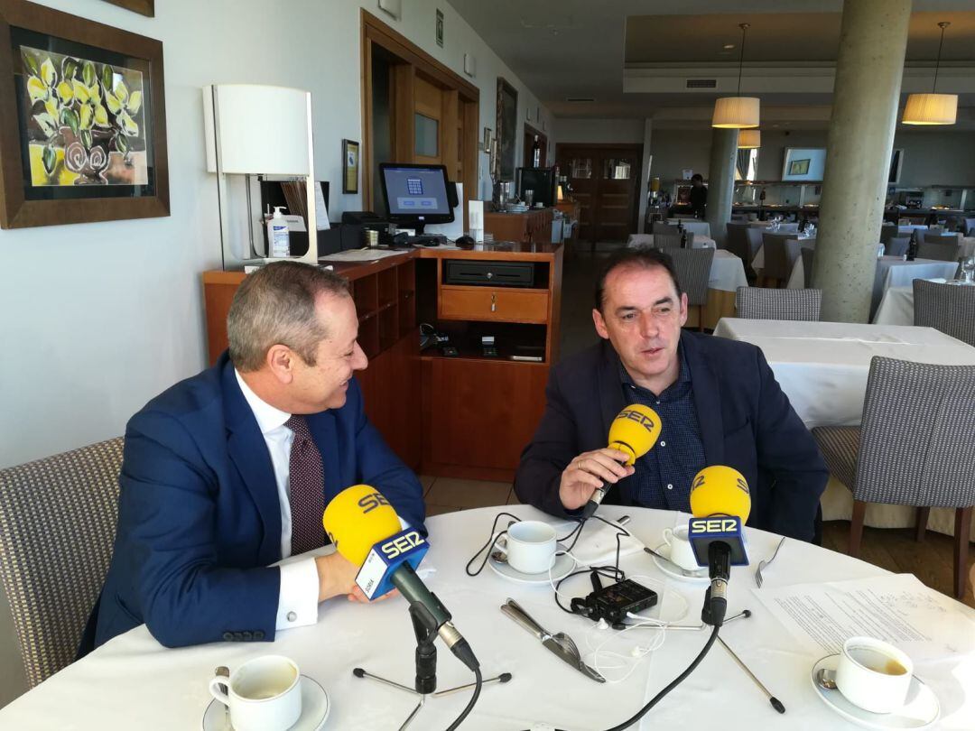 Benito Serrano en los desayunos de redacción de Ser Soria