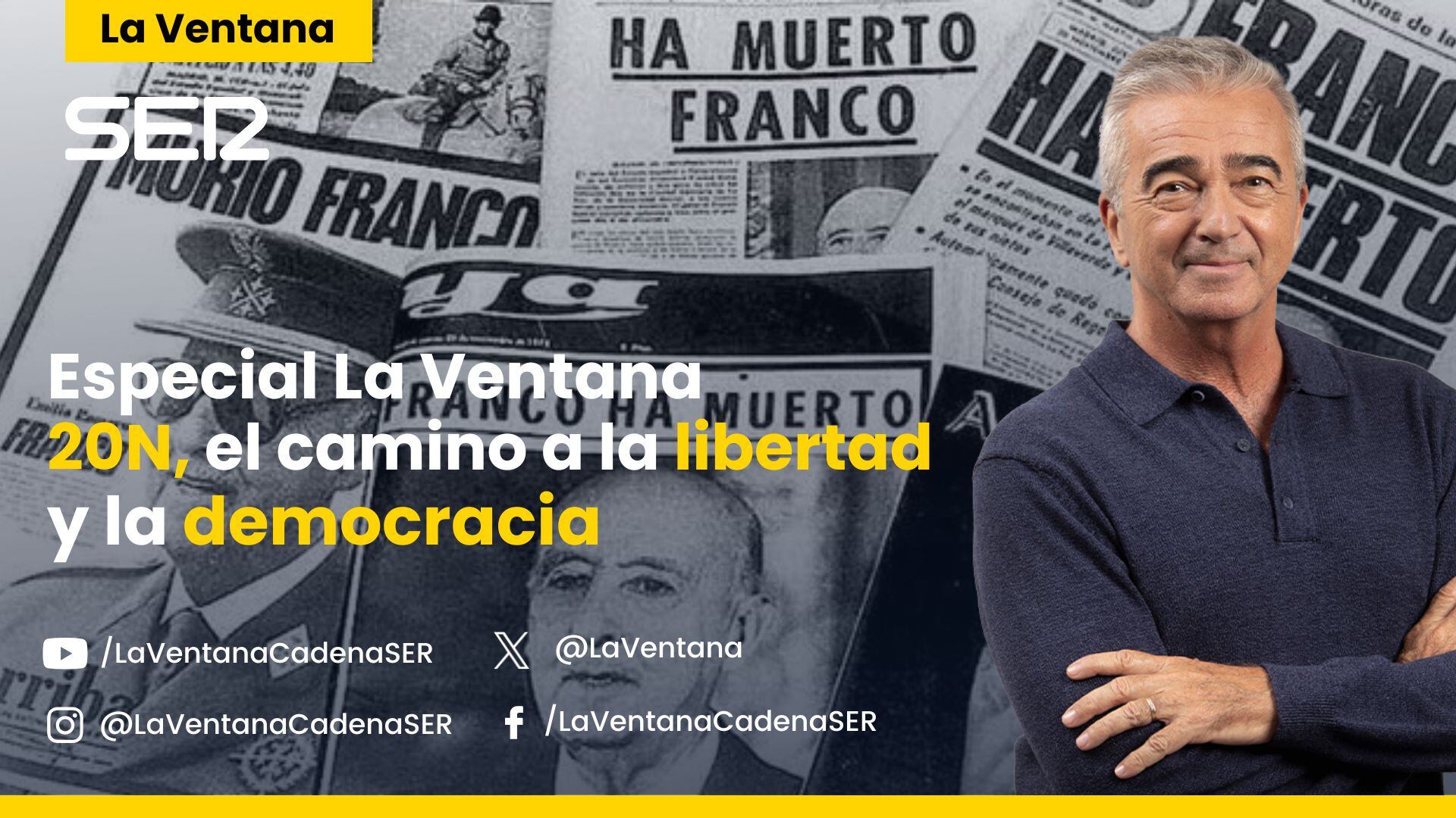 Programa especial de La Ventana por el 50 aniversario del 20N.